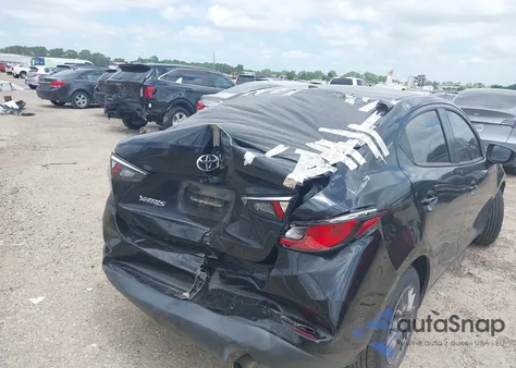 2019 Toyota Yaris L из США, поврежденный, VIN 3MYDLBYV0KY528104